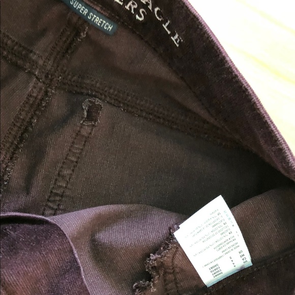 AMERICAN EAGLE PURPLE JEGGINGS size 4 - Picture 6 of 8